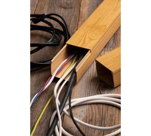 Канал кабельный под светлое дерево (60х40) (40м.) EKF PROxima  kk-60-40w  EKF