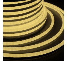 Гибкий Неон LED  - ТЕПЛЫЙ БЕЛЫЙ, бухта 50м  131-016  NEON-NIGHT