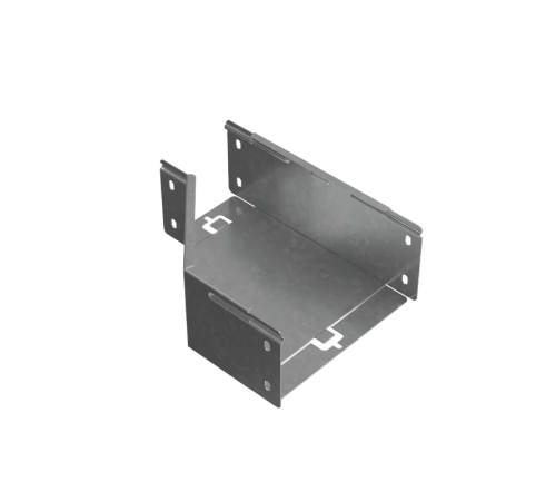 Переходник правый 100х100-200 мм "ПЛЮС" HD  PDplus100-100-200-R HD   КМ-профиль