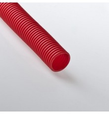 Труба гибкая гофрированная ПНД 32мм для МПТ (25м) красный  23200К  Рувинил
