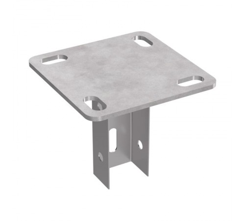 Опора вертикальная для стойки 45х30 пятка 120х120  PR08.5161  Промрукав