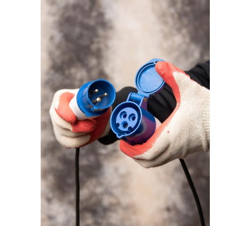 Розетка переносная 213 2Р+РЕ 16А 220В IP44 EKF PROxima  ps-213-16-220  EKF