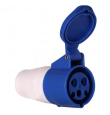 Розетка переносная 213 2Р+РЕ 16А 220В IP44 EKF PROxima  ps-213-16-220  EKF