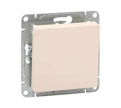 Механизм выключателя, одноклавишный, перекрёстный, кремовый Эпика  UP1-SWI-12 EKF