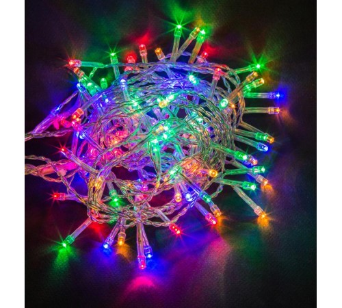 Гирлянда световая NGF-S01-100RGBY-5-6.5m-230-C8-TR-IP20  80667   Navigator