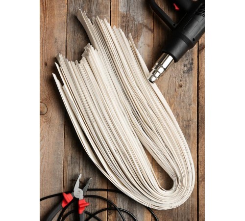 Термоусаживаемая трубка ТУТ нг 40/20 белая EKF PROxima  tut-40-w-1m  EKF