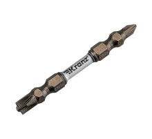 Бита для шуруповерта PZ/FL1 x PZ/FL2х65 мм (2 шт/уп)  KR-92-0451-2  Kranz
