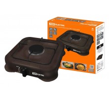 Плитка газовая одноконфорочная, ГП-1, коричневая,  SQ2515-0007  TDM