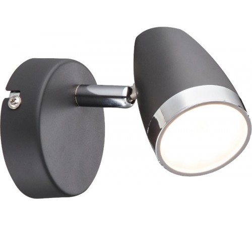 Светильник настенно-потолочный спот Joyce 6156-701 светодиодный LED 1 х 4 Вт 3200К поворотный  Б0054687  Rivoli