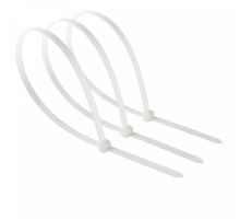 Хомут - стяжка 3,0х150 белый (нейлон) (100шт) - пакет накл.  111508  Tech-KREP