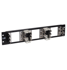 Рама 3U для 15 плинтов типа Krone, LSA-PLUS, черная  KF150-3U05A  ITK