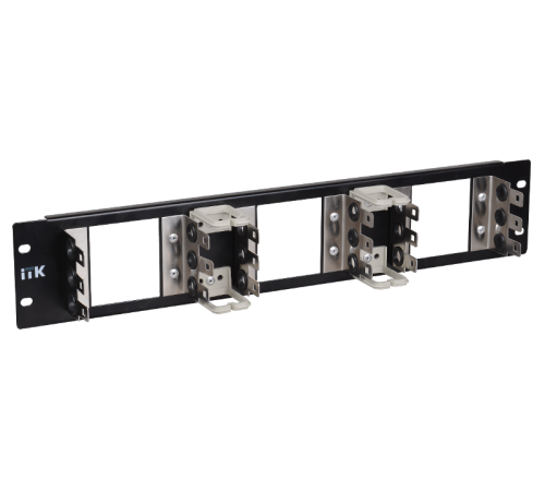 Рама 3U для 15 плинтов типа Krone, LSA-PLUS, черная  KF150-3U05A  ITK