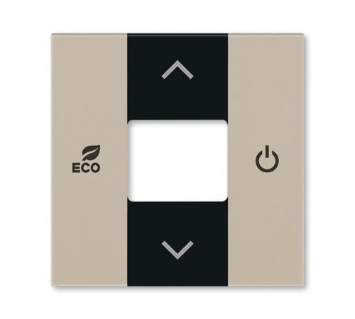 ABB Levit Кофе макиато Накладка для комнатного терморегулятора free@home  6220H-A03000 18  2CHH623000A4018  ABB