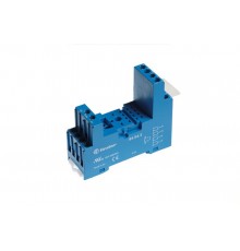 Розетка с винтовыми клеммами (с зажимной клетью) для реле 55.32, 55.34, таймера 85.02, 85.04; применяются модули 99.80  94842SMA  Finder