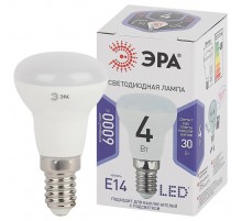 Лампа светодиодная LED R39-4W-860-E14 (диод, рефлектор, 4Вт, холод, E14), (10/100/5600)  Б0048022  ЭРА