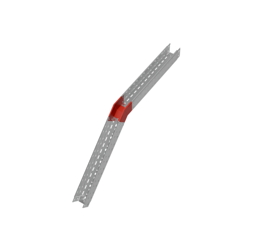 Угол внеш. верт. 45 гр. 100х100 мм "ПЛЮС" HD  VLplus45-100-100 HD   КМ-профиль