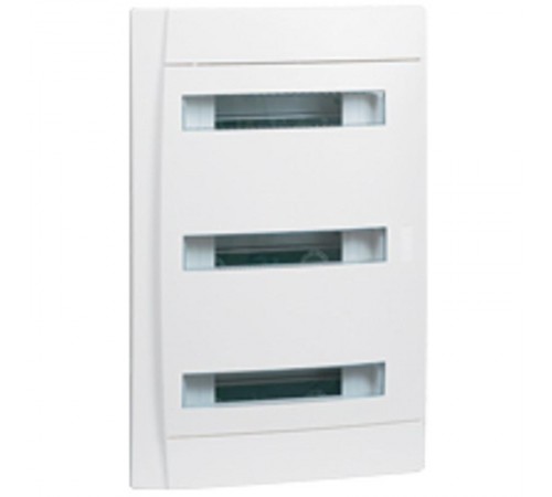 Распределительный щиток Practibox скрытого монтажа - IP 40 - IK 07 - 3 рейки - 12 модулей  601114  Legrand