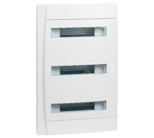 Распределительный щиток Practibox скрытого монтажа - IP 40 - IK 07 - 3 рейки - 12 модулей  601114  Legrand