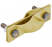 Зажим заземл. диаг. стержень-стержень латунь  ZGC42-40-1-16  IEK