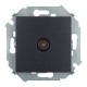 Simon 15 Графит Розетка TV одиночная, винт. зажим  1591475-038  Simon
