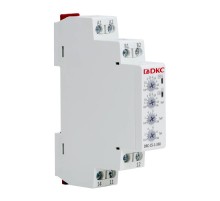 Реле контроля тока, тип DRC, 0.5-5А, конфигурация контакта 1CO, 24-240 AC/DC  DRC-C5-1-240  DKC