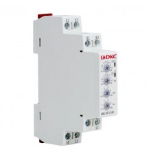 Реле контроля тока, тип DRC, 0.5-5А, конфигурация контакта 1CO, 24-240 AC/DC  DRC-C5-1-240  DKC
