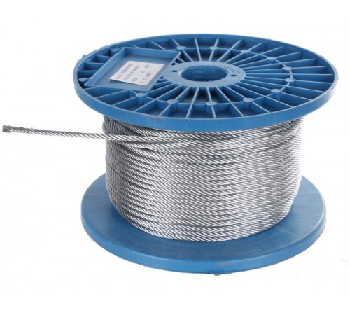 Трос стальной DIN 3055 12 мм (100 м/уп)  PR08.26373  Промрукав