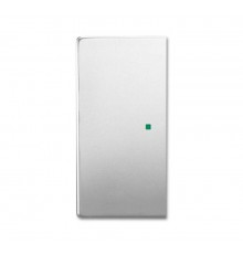 Клавиша двойная free@home, future, цвет сталь  6220-0-0538   2CKA006220A0538  ABB