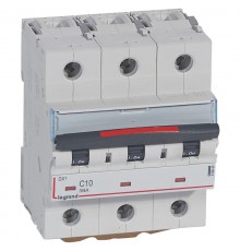 Выключатель автоматический трехполюсный DX3 16A C 36кА (4,5 мод)  410021  Legrand