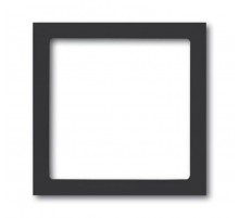 Плата центральная (накладка) для механизма светоиндикатора 2062 U, серия solo/future, цвет антрацит  1731-0-1921   2CKA001731A1921  ABB