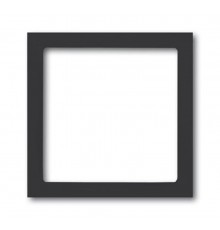 Плата центральная (накладка) для механизма светоиндикатора 2062 U, серия solo/future, цвет антрацит  1731-0-1921   2CKA001731A1921  ABB