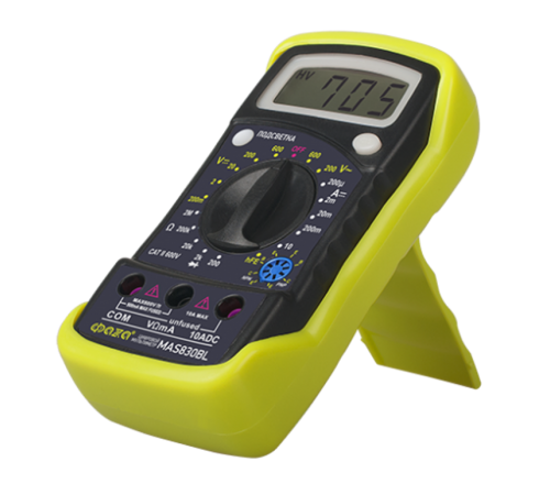 Мультиметр цифровой MAS830BL  5000476  ФАZА