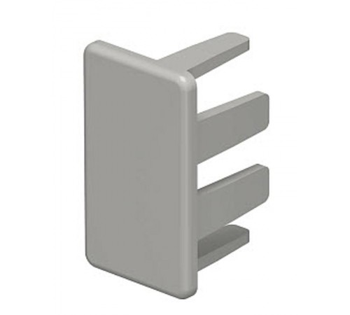 Торцевая заглушка кабельного канала WDK 15x30 мм (ПВХ,серый) (WDK HE15030GR)  6158714  OBO Bettermann