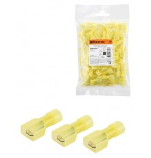 Разъем РпИп 6-6 плоский (папа) нейлоновый (100 шт.) TDM