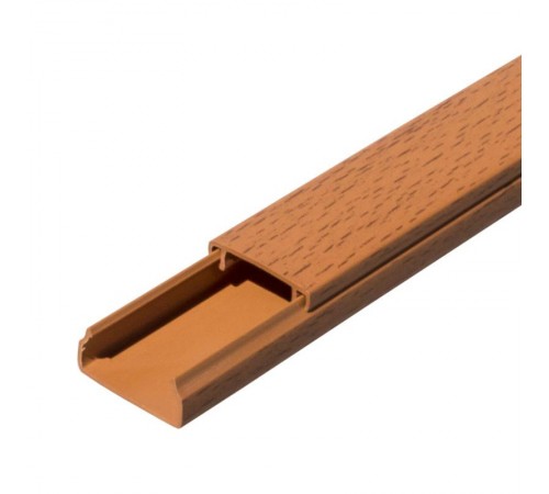 Кабель-канал бук 20х10 (96 м/уп) 2-й замок в п/э PR03.0196  Промрукав