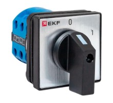Переключатель кулачковый ПК-1-13 10А 3P "0-1" IP65  pk-1-13-10-65  EKF