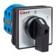Переключатель кулачковый ПК-1-13 10А 3P "0-1" IP65  pk-1-13-10-65  EKF