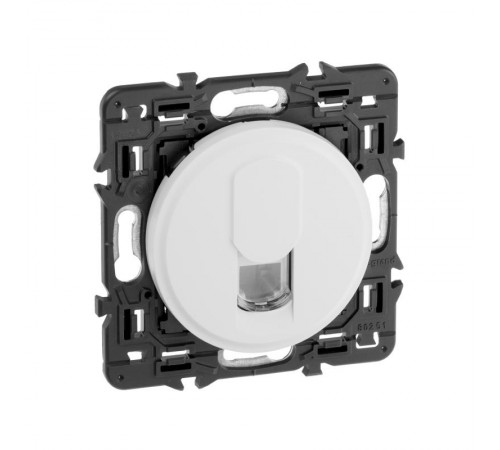 Celiane Белый Накладка ТЛФ 1-ой розетки  068237  Legrand