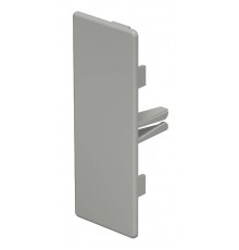 Торцевая заглушка кабельного канала WDK 40x110 мм (ПВХ,серый) (WDK HE40110GR)  6021514  OBO Bettermann