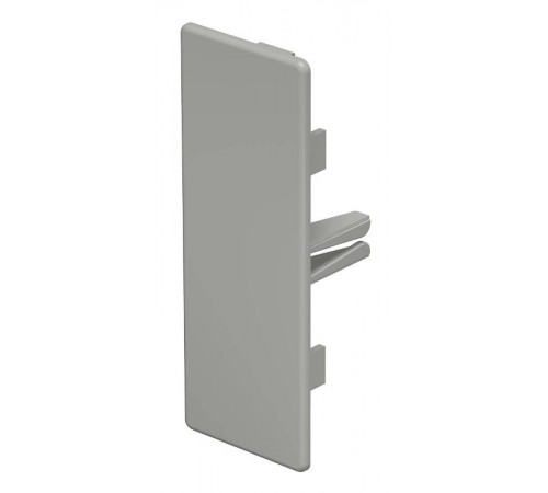 Торцевая заглушка кабельного канала WDK 40x110 мм (ПВХ,серый) (WDK HE40110GR)  6021514  OBO Bettermann