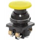 КЕ-191 У2 исп.1, жёлтый, 2з, гриб без фиксации, IP54, 10А, 660В, выключатель кнопочный (ЭТ)  ET007541  Электротехник