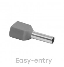 Наконечник штыревой втулочный изолированный НШвИ(2) 4-12 (50шт.) EKF PROxima  nhvi2-4.0-12  EKF