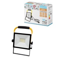 Прожектор светодиодный СДО-04-050Н-П (переносной) 50 Вт, 6500 К, IP65, черный, Народный  SQ0336-0201  TDM