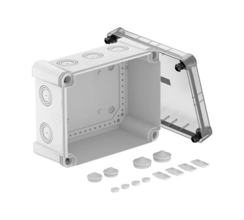 Распределительная коробка X16, IP 67, 241х191х126 мм, с прозрачной крышкой  2005070  OBO Bettermann
