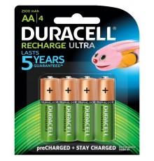 Аккумуляторы Duracell HR6-4BL 2400mAh/2500mAh предзаряженные  Б0014863  Duracell
