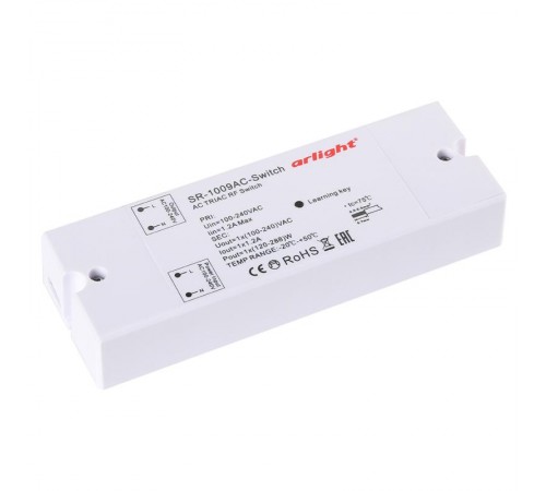 Контроллер-выключатель SR-1009AC-SWITCH (220V,288W)  020935  Arlight