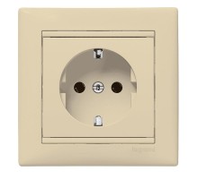 Valena Сл. кость Розетка 1-ая с/з литая  774323  Legrand