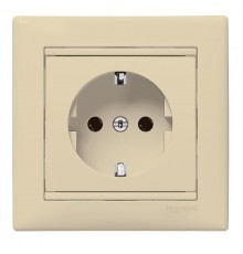 Valena Сл. кость Розетка 1-ая с/з литая  774323  Legrand