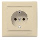 Valena Сл. кость Розетка 1-ая с/з литая  774323  Legrand