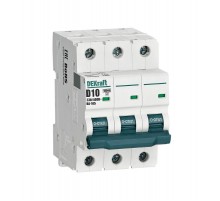 Выключатель автоматический трехполюсный ВА-105 10А D 10кА  13224DEK  DEKraft